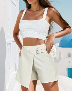 Best Damskie krótkie spodenki a'la spódniczka Krótkie Spodenki