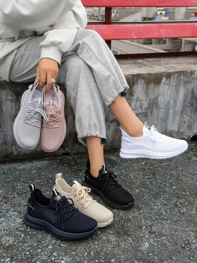 Hot Damskie materiałowe buty sportowe Rinsel Damskie Bieganie, Ćwiczenia I Trening