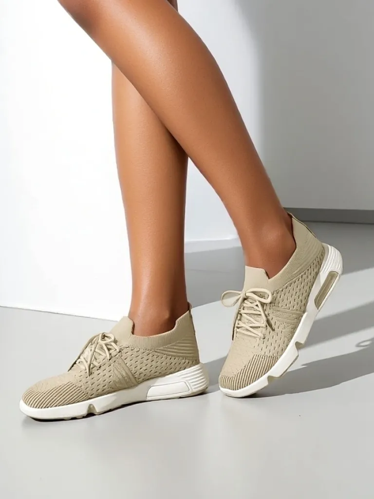 Best Damskie materiałowe buty sportowe Rinses Damskie Bieganie, Ćwiczenia I Trening