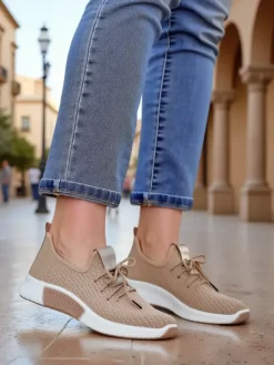 Clearance Damskie materiałowe buty sportowe Vobbu Damskie Bieganie, Ćwiczenia I Trening