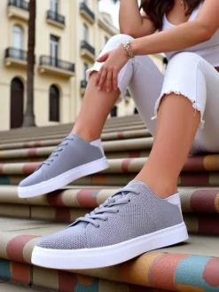 Sale Damskie materiałowe buty sportowe Esellaf Damskie Bieganie, Ćwiczenia I Trening