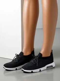 Damskie materiałowe buty sportowe Rinses Damskie Bieganie, Ćwiczenia I Trening