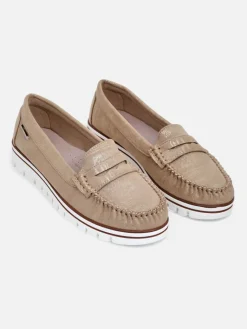 New Damskie mokasyny eko zamszowe Bellisse Mokasyny Na Płaskiej Podeszwie