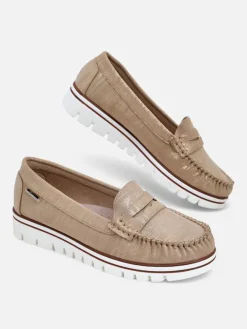 New Damskie mokasyny eko zamszowe Bellisse Mokasyny Na Płaskiej Podeszwie