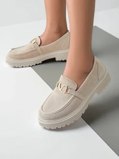 Clearance Damskie mokasyny Erret Mokasyny Na Płaskiej Podeszwie