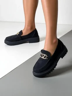 Discount Damskie mokasyny Erret Mokasyny Na Płaskiej Podeszwie