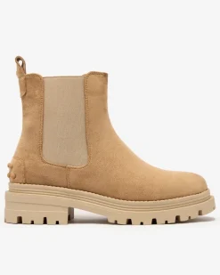 Best Damskie ocieplane botki w kolorze Comfy Walk Botki Z Delikatnym Ociepleniem|Botki Na Płaskim Obcasie