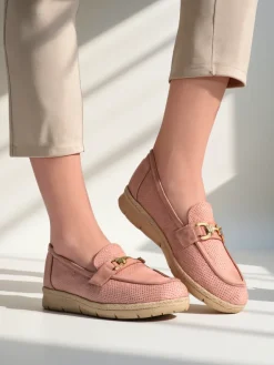 Online Damskie półbuty z ozdobą na nosku Fifon Półbuty