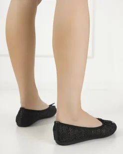 Best damskie plecione balerinki Wewo Baleriny Klasyczne