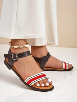 Sale Damskie sandały na płaskiej podeszwie Naya Sandały Płaskie