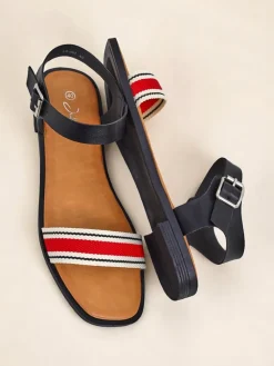 Sale Damskie sandały na płaskiej podeszwie Naya Sandały Płaskie