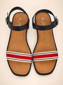 Sale Damskie sandały na płaskiej podeszwie Naya Sandały Płaskie