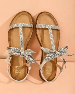 Clearance Damskie sandałki Mian Sandały Płaskie