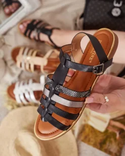 Online Damskie sandały Nerhon Sandały Płaskie