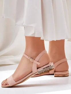 Discount Damskie sandały na płaskiej podeszwie Aronies Ugc|Sandały Płaskie