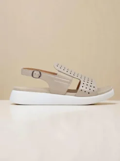 Clearance Damskie sandały na grubszej podeszwie BreezyStep Sandały Płaskie