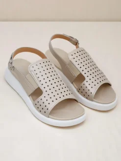 Clearance Damskie sandały na grubszej podeszwie BreezyStep Sandały Płaskie