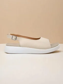 Clearance Damskie sandały na grubszej podeszwie Riva Sandały Płaskie