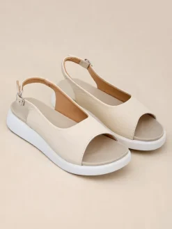 Clearance Damskie sandały na grubszej podeszwie Riva Sandały Płaskie