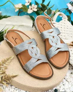 Clearance Damskie sandały Plecci Sandały Płaskie