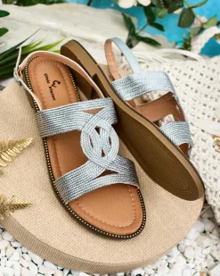 Clearance Damskie sandały Plecci Sandały Płaskie