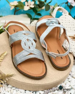 Clearance Damskie sandały Plecci Sandały Płaskie