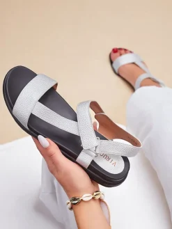 Best Damskie sandały na płaskiej podeszwie Lillia Sandały Płaskie