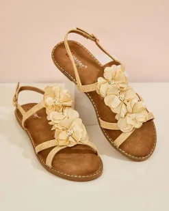 Best Damskie sandały Wimi Sandały Na Koturnie