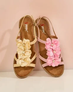 Best Damskie sandały Wimi Sandały Na Koturnie