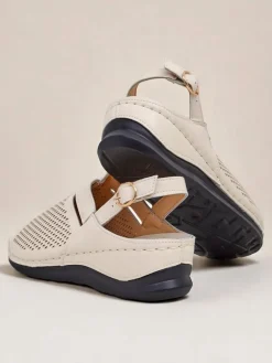 Best Damskie sandały na niskim koturnie Mira Sandały Na Koturnie