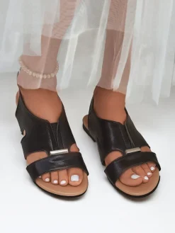 New Damskie sandały na płaskiej podeszwie Solea Comfort Sandały Płaskie