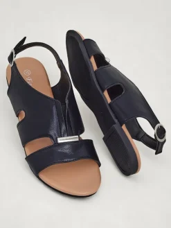 New Damskie sandały na płaskiej podeszwie Solea Comfort Sandały Płaskie