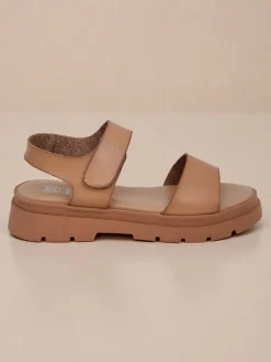 Best Damskie sandały na grubszej podeszwie Otvanna Sandały Płaskie