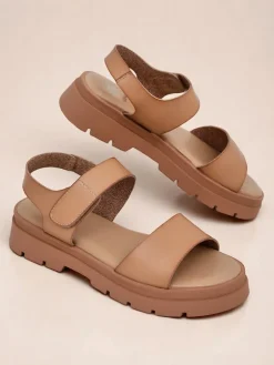 Best Damskie sandały na grubszej podeszwie Otvanna Sandały Płaskie