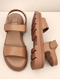 Best Damskie sandały na grubszej podeszwie Otvanna Sandały Płaskie