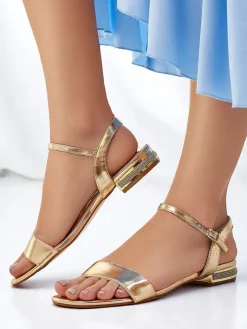 Outlet Damskie sandały na płaskiej podeszwie Aronies Ugc|Sandały Płaskie