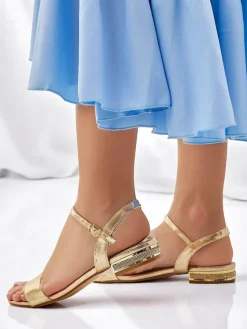 Outlet Damskie sandały na płaskiej podeszwie Aronies Ugc|Sandały Płaskie