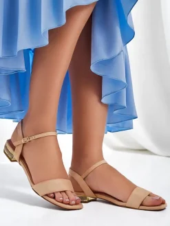 Best Damskie sandały na płaskiej podeszwie Aronies Ugc|Sandały Płaskie