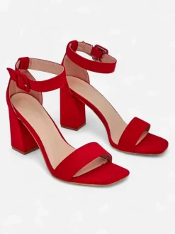 Clearance Damskie sandały eko zamszowe Ardeni Buty Na Wielkie Wyjście|Sandały Na Słupku