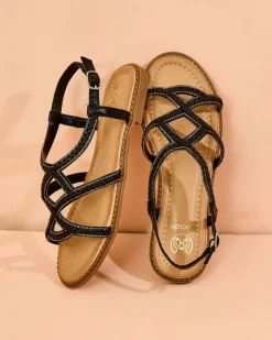 Clearance Damskie sandały Bilig Sandały Płaskie