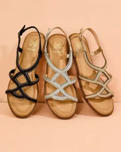 Clearance Damskie sandały Bilig Sandały Płaskie