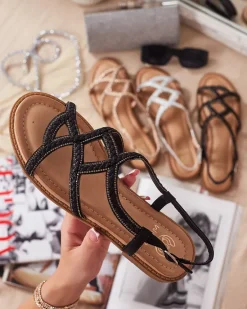 Clearance Damskie sandały Bilig Sandały Płaskie