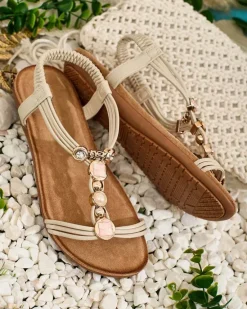 Best Damskie sandały Wian Sandały Płaskie