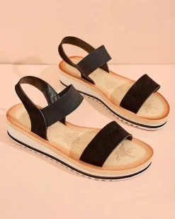 Online Damskie sandały Elos Sandały Płaskie