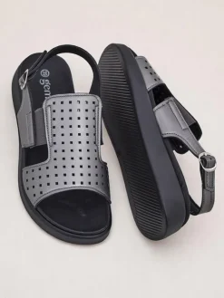 Outlet Damskie sandały na grubszej podeszwie BreezyStep Sandały Płaskie