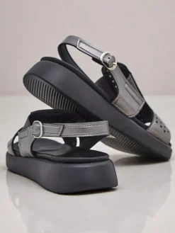 Outlet Damskie sandały na grubszej podeszwie BreezyStep Sandały Płaskie