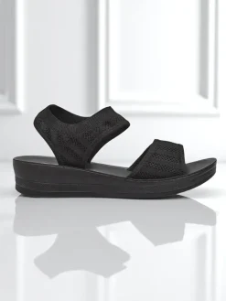 Outlet Damskie sandały na grubszej podeszwie Viva Flex II Sandały Płaskie