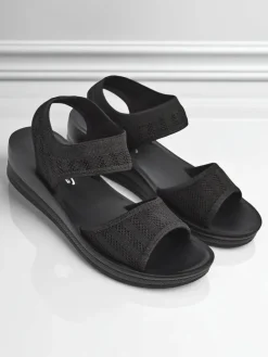 Outlet Damskie sandały na grubszej podeszwie Viva Flex II Sandały Płaskie