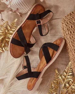 New Damskie sandały Renos Sandały Płaskie