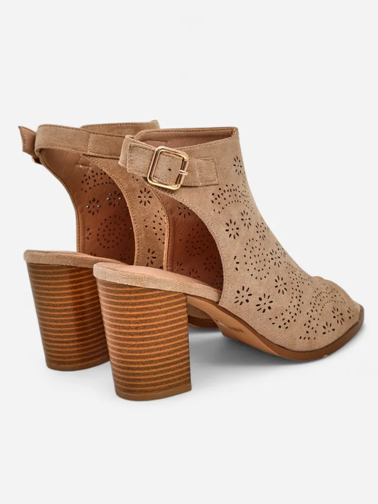 Best Damskie sandały na słupku ażurowe Abetle Buty Na Wielkie Wyjście|Sandały Na Słupku